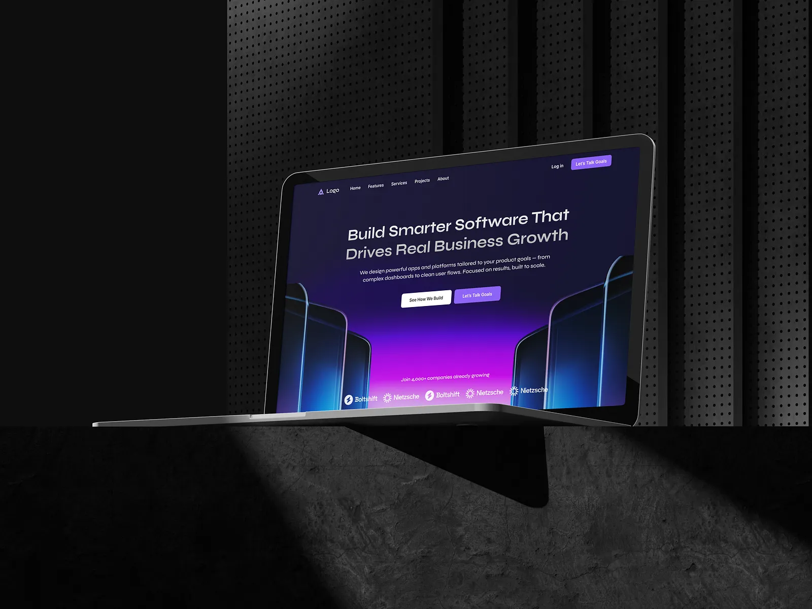 CodeCraft Solutions website