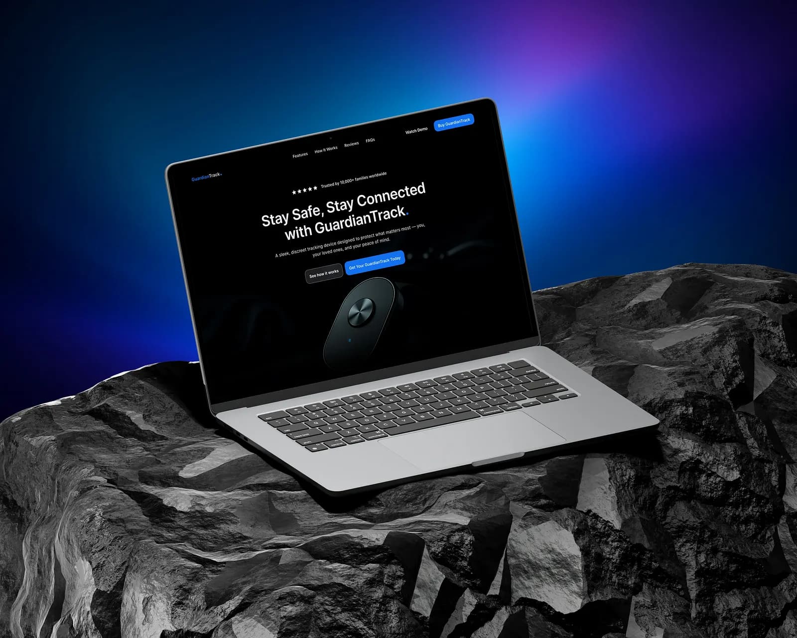 GuardianTrack website