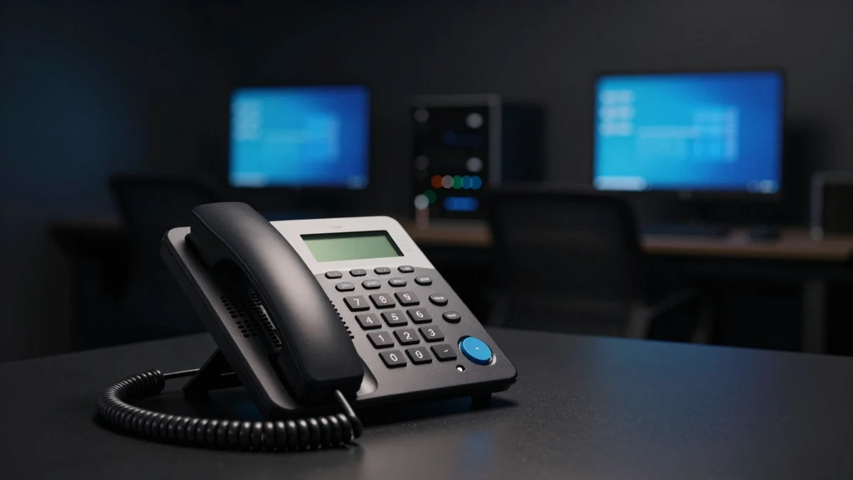 A phone resting on a workbench beside a notepad in a service van