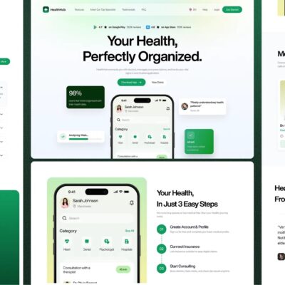 Landing Page design